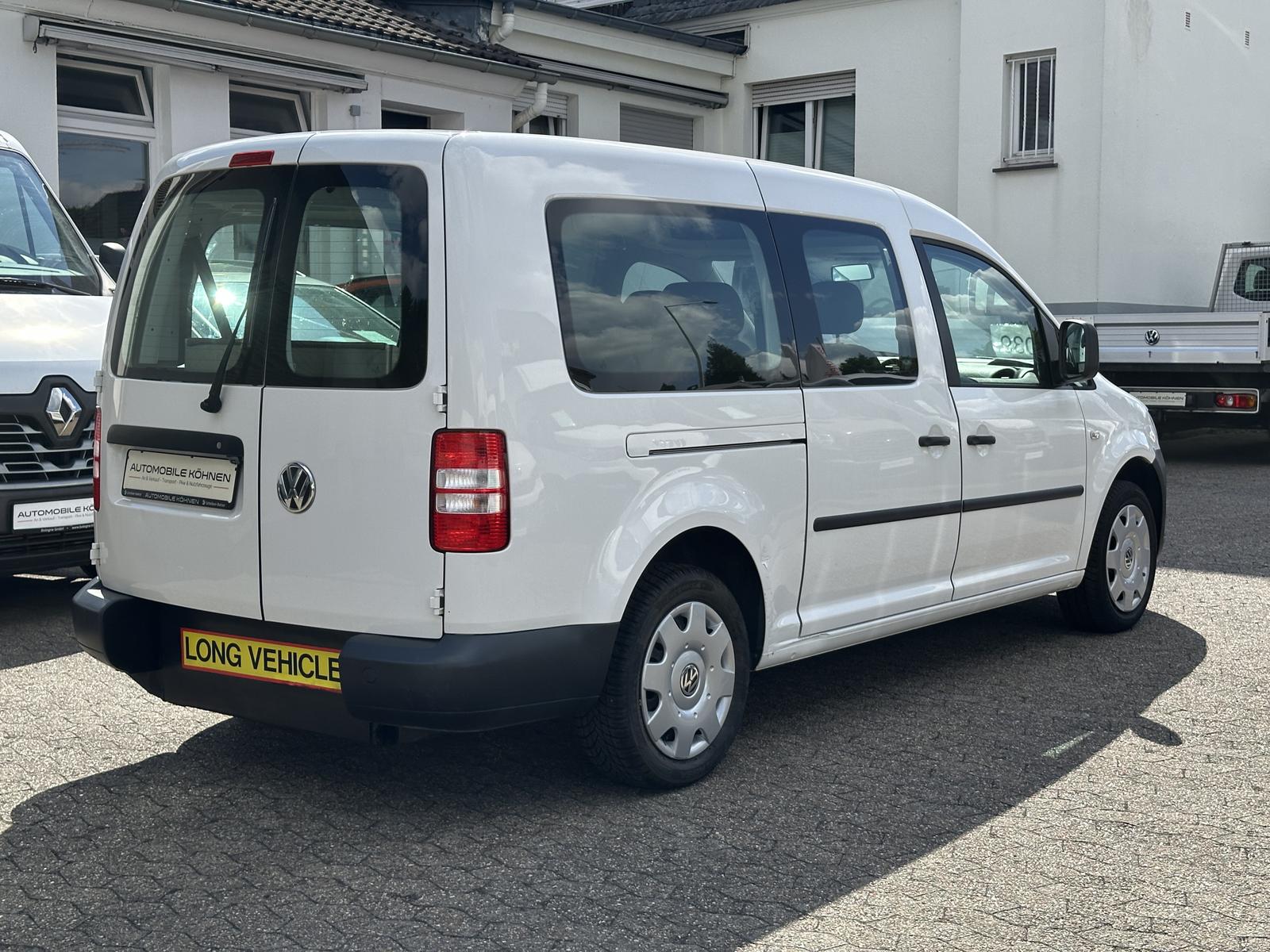 Volkswagen Caddy Maxi RAMPE / ROLLSTUHL / 1 HAND / 