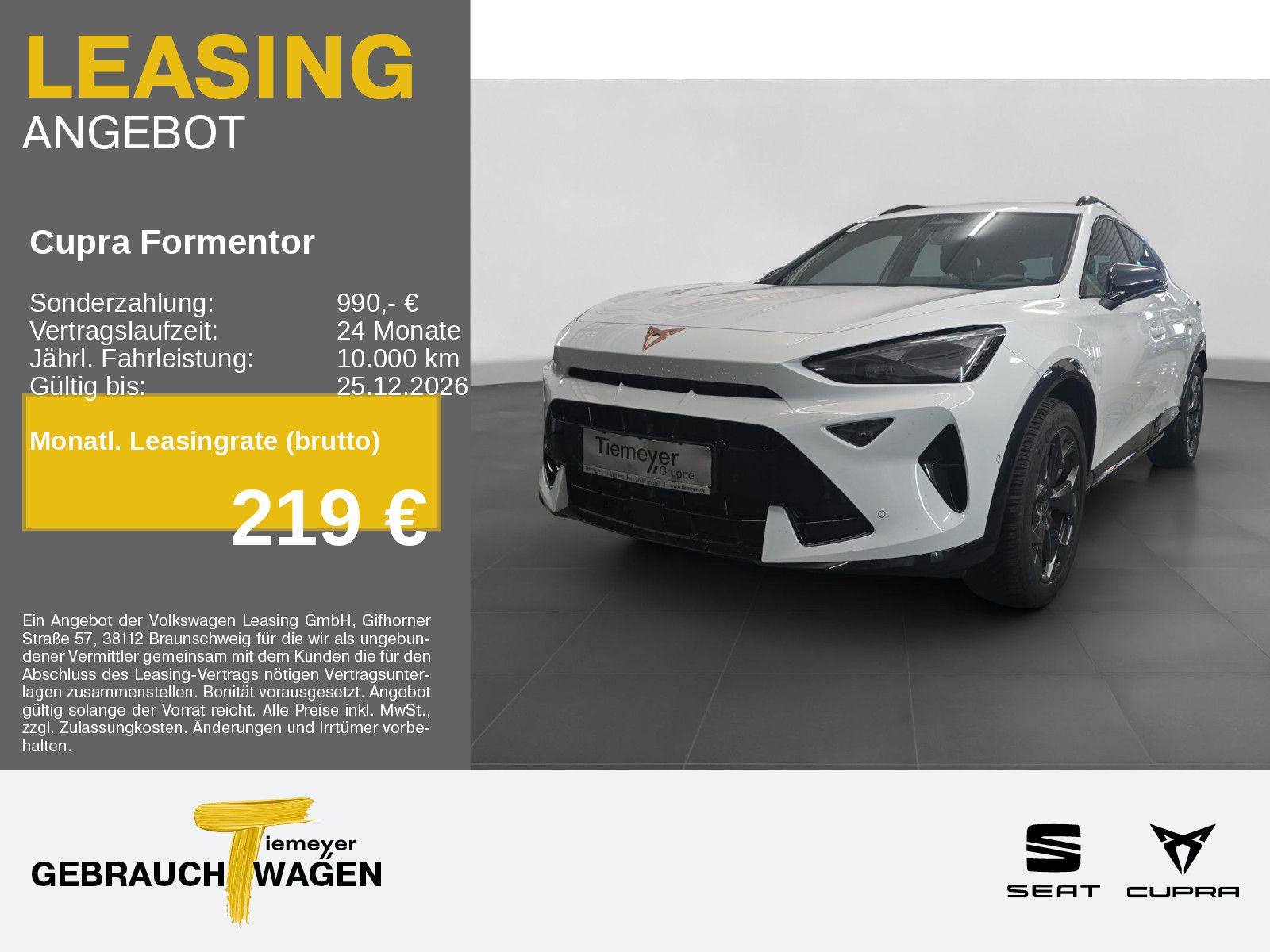 Cupra Formentor 1.5 eTSI MATRIX SUPERSPORT 360° NAVI