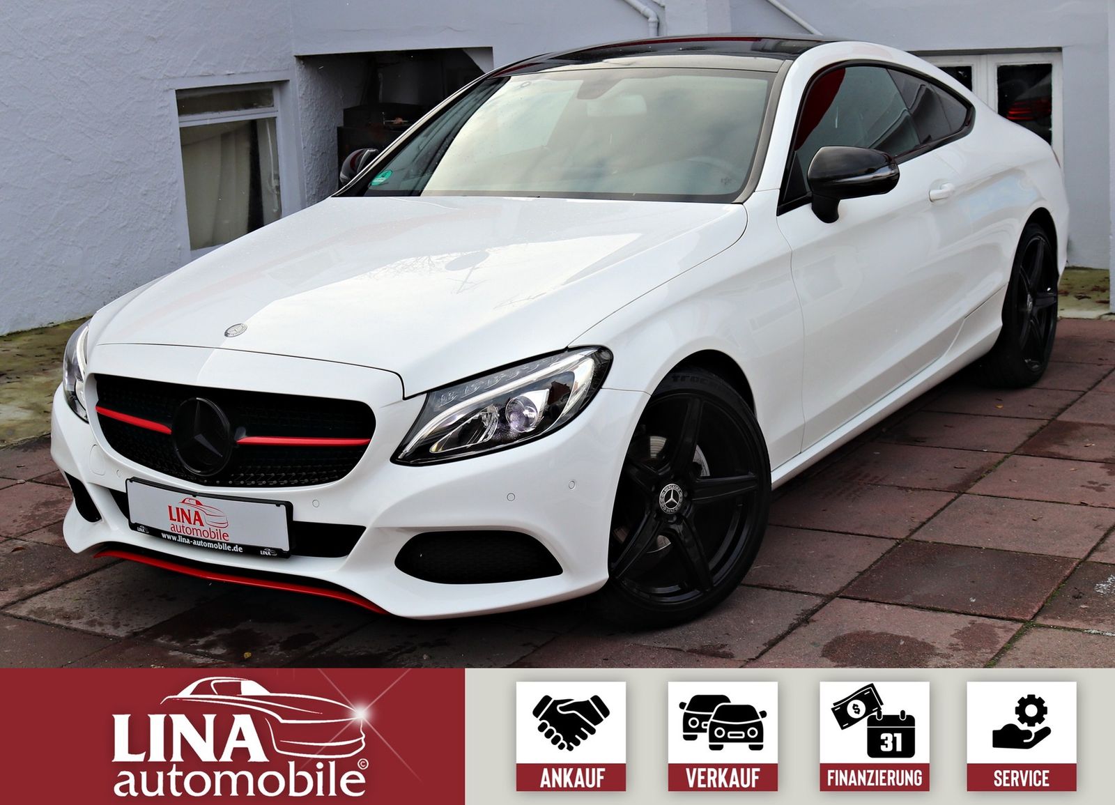 MERCEDES-BENZ C 180 Coupe Kamera*Navi*LED*Leder*19Zoll