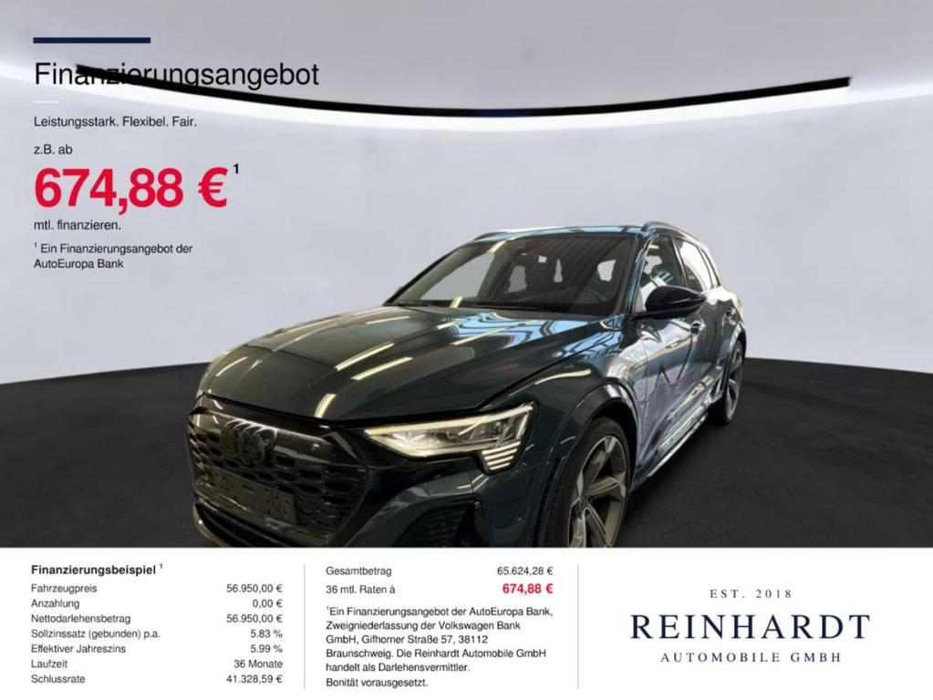Audi SQ8 ETRON BLACK ACCHuDPANOAHKBELFT360 2024