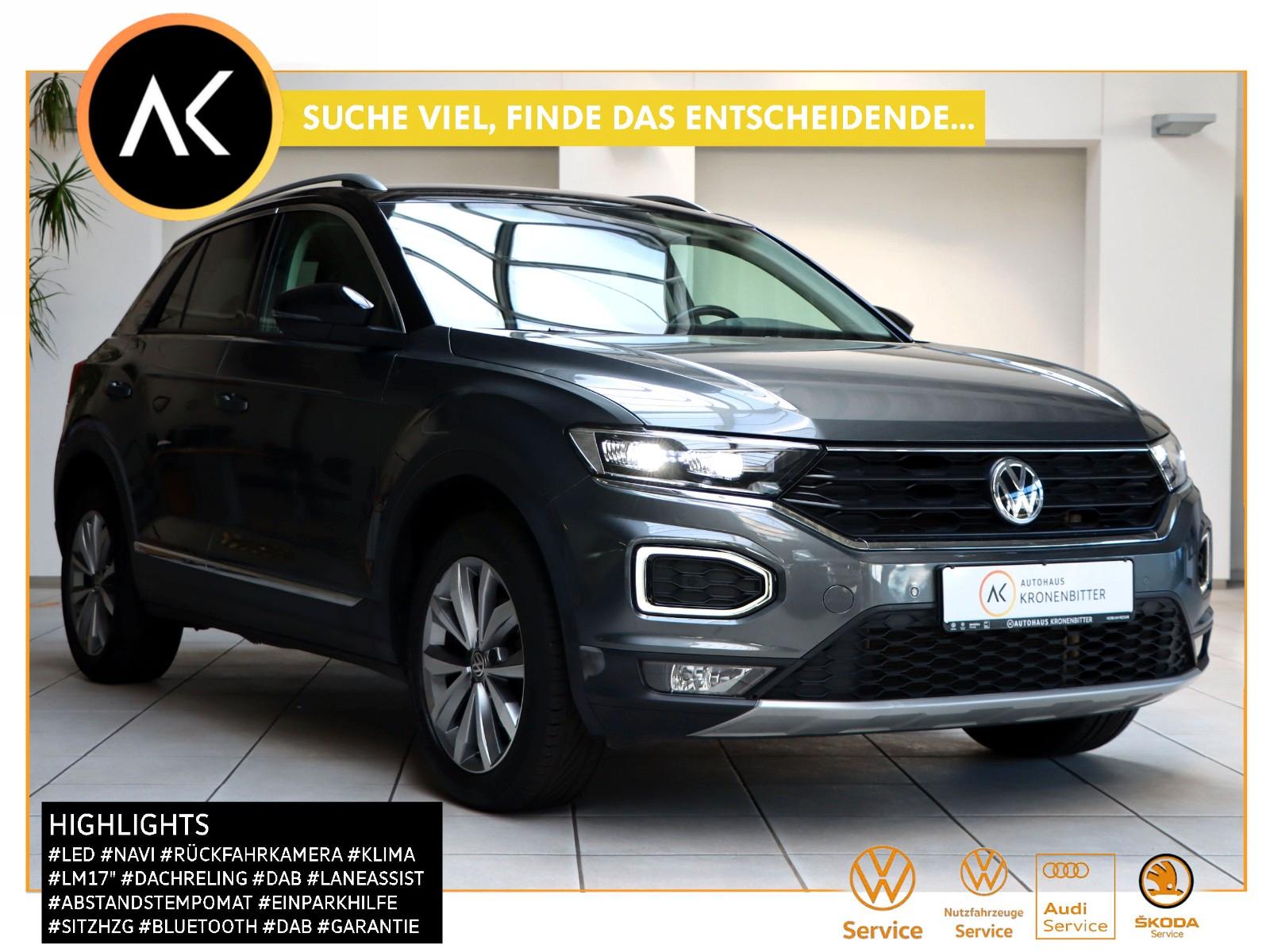 Volkswagen T-Roc 1.5 TSI Style 150PS-LED Navi Kamera ACC LM