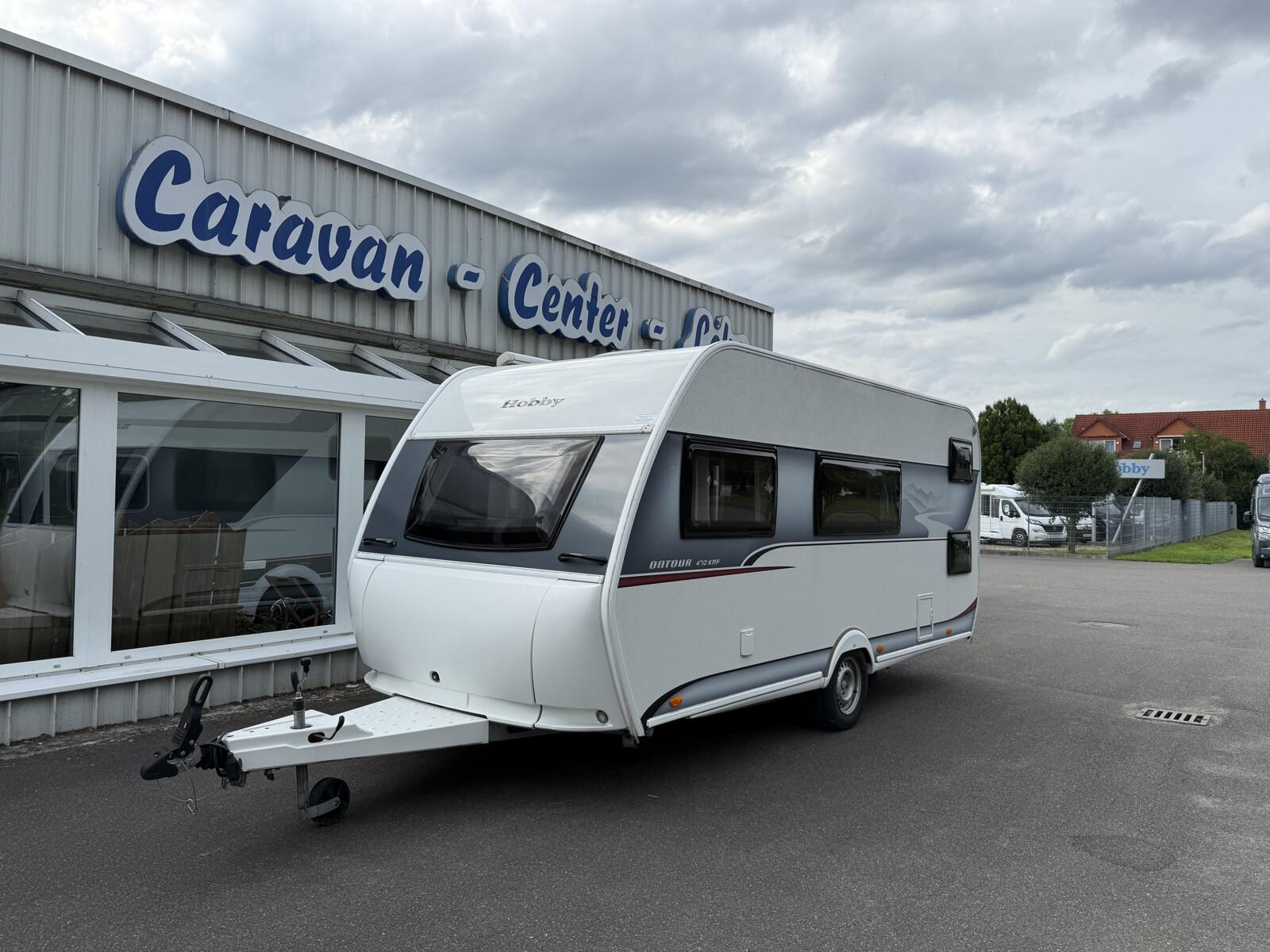 Hobby OnTour 470 KMF MArkise+1350kg+TüvNEU+Kinderbett