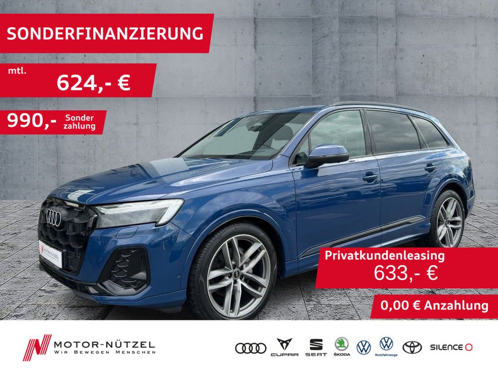 Audi Q7 50 TDI QU S-LINE MATRIX+NAVI+AHK+AIR+HuD+360°