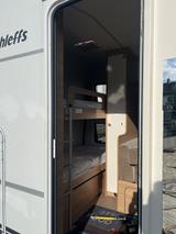 Dethleffs Camper 550 ESK, Einzel+Stockbetten, Klima, Mover - Wohnwagen Mover