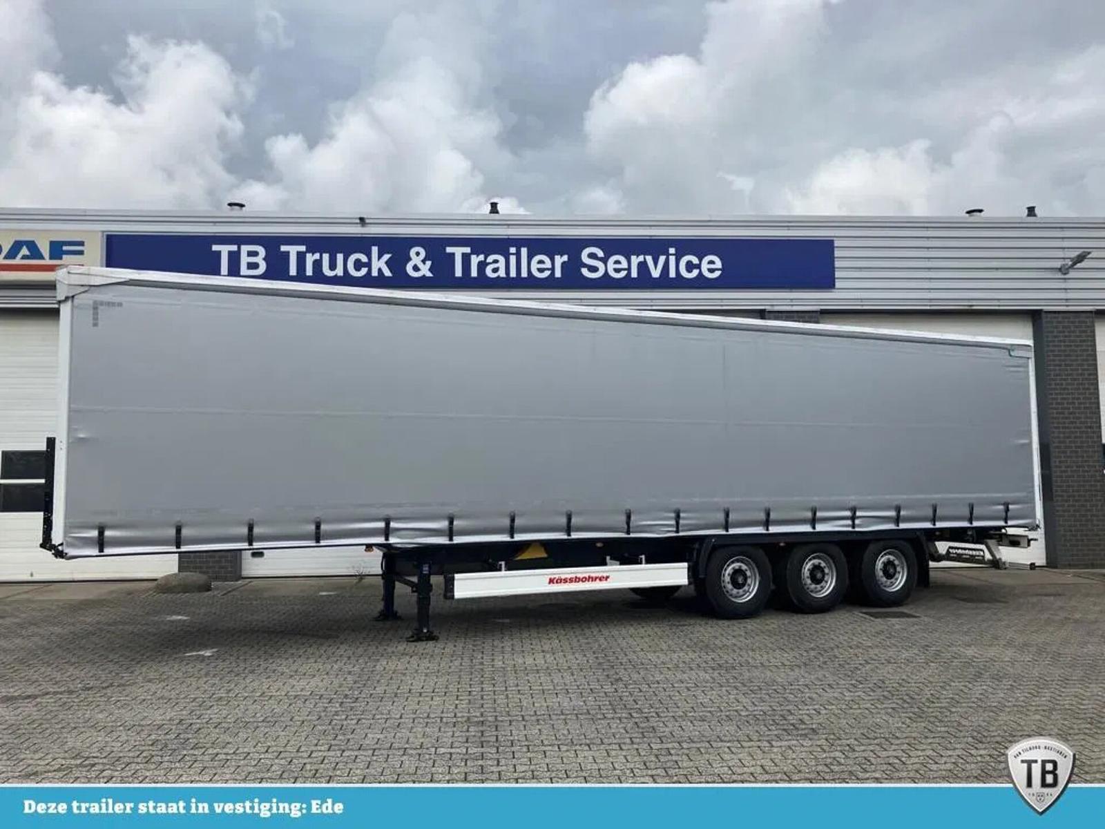 Kässbohrer KAESSBOHRER SCS Schiebeplanen-Sattelauflieger