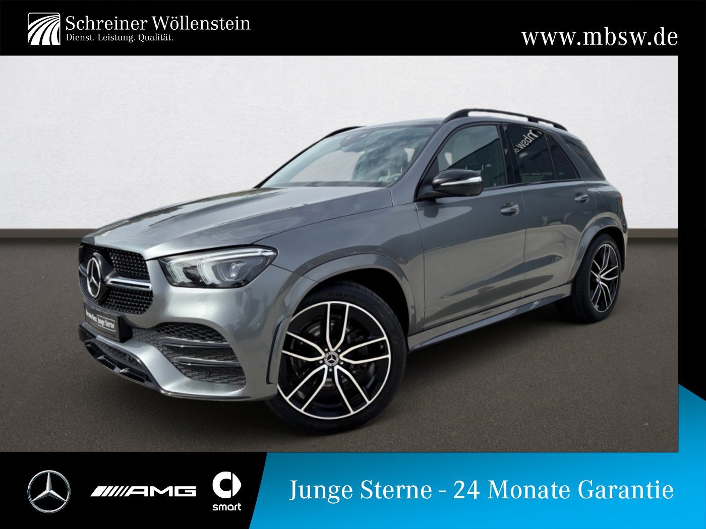 Mercedes-Benz GLE 350e 4M AMG*Night*Burm*Pano*Air*360K*Memory
