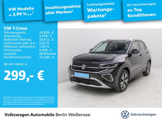 Volkswagen T-Cross 1.0 TSI DSG*STYLE*GANZJAHRES*IQ.LIGHT*AP