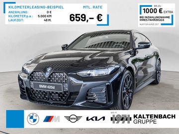 BMW Leasingangebot: BMW 420 Gran Coupe xDrive M-Sport Pro FACEL. 360°