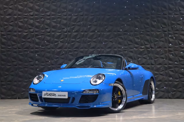 Porsche 997 SPEEDSTER - Low Mileage - Pure Blu - Perfect