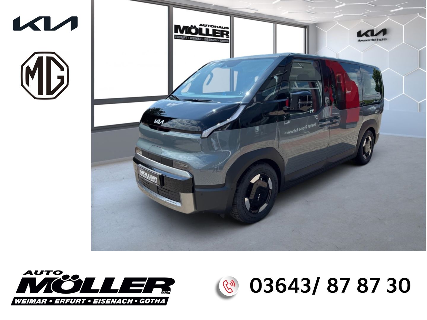 Kia PV5 Passenger ELITE 71,2 kWh 7-Sitze AHK Comfort