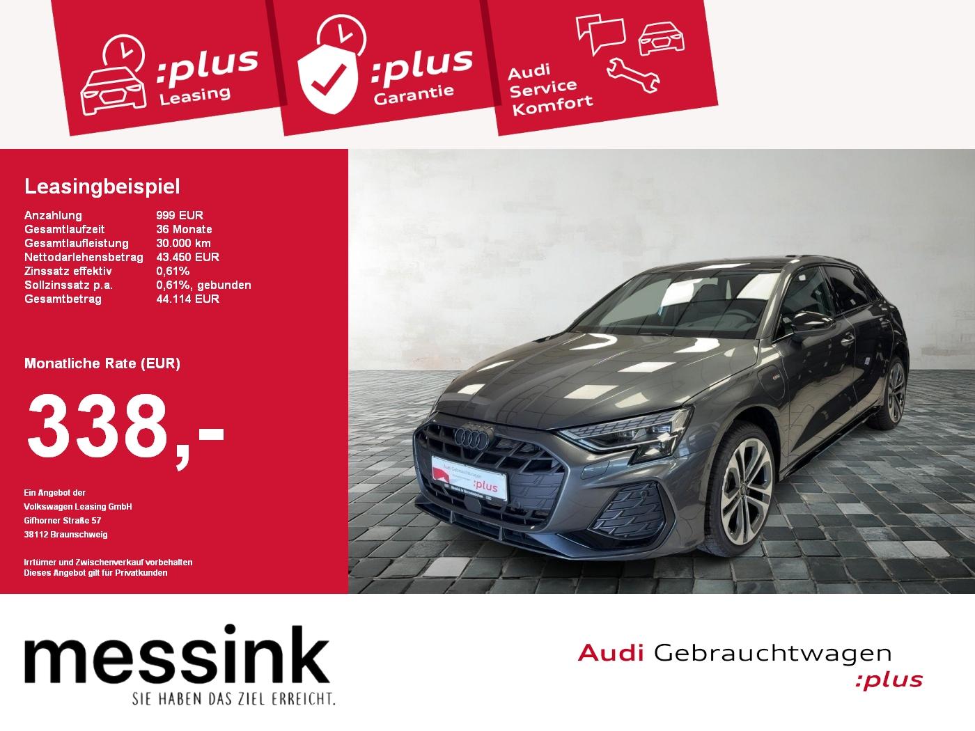 Audi A3 Sportback 40 TFSI e S-Line *Pano*Sonos*Matrix