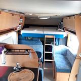 Eura Mobil Wohnmobil 3 Achsen 7 Personen  - Eura Mobil Etagenbett