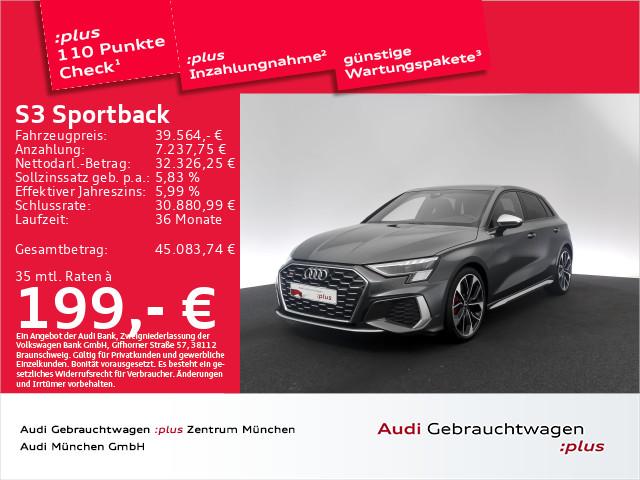 Audi S3 Sportback TFSI S tronic Pano/Navi+/B&O