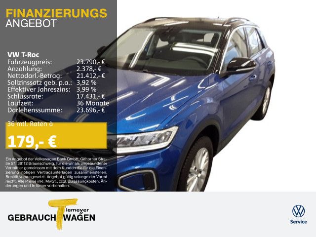 Volkswagen T-Roc 1.0 TSI LIFE NAVI LED VIRTUAL SITZH PDC+