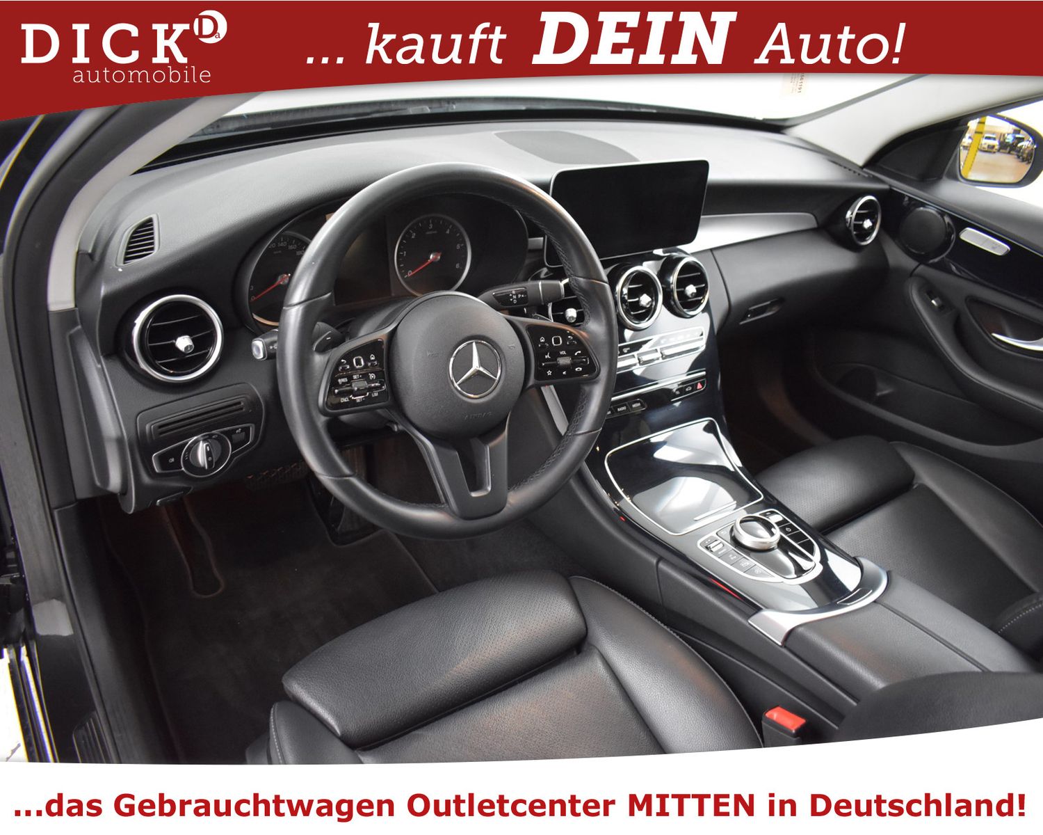 MERCEDES-BENZ C200d 9G Avantg 17"+LEDER+NAVI+SHZ+KAMER+LED+TEM - Image 11