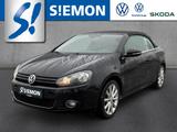Volkswagen Golf VI Lounge Cabrio Lounge Navi SHZ PDCv+h - : Schwarz, Cabrio