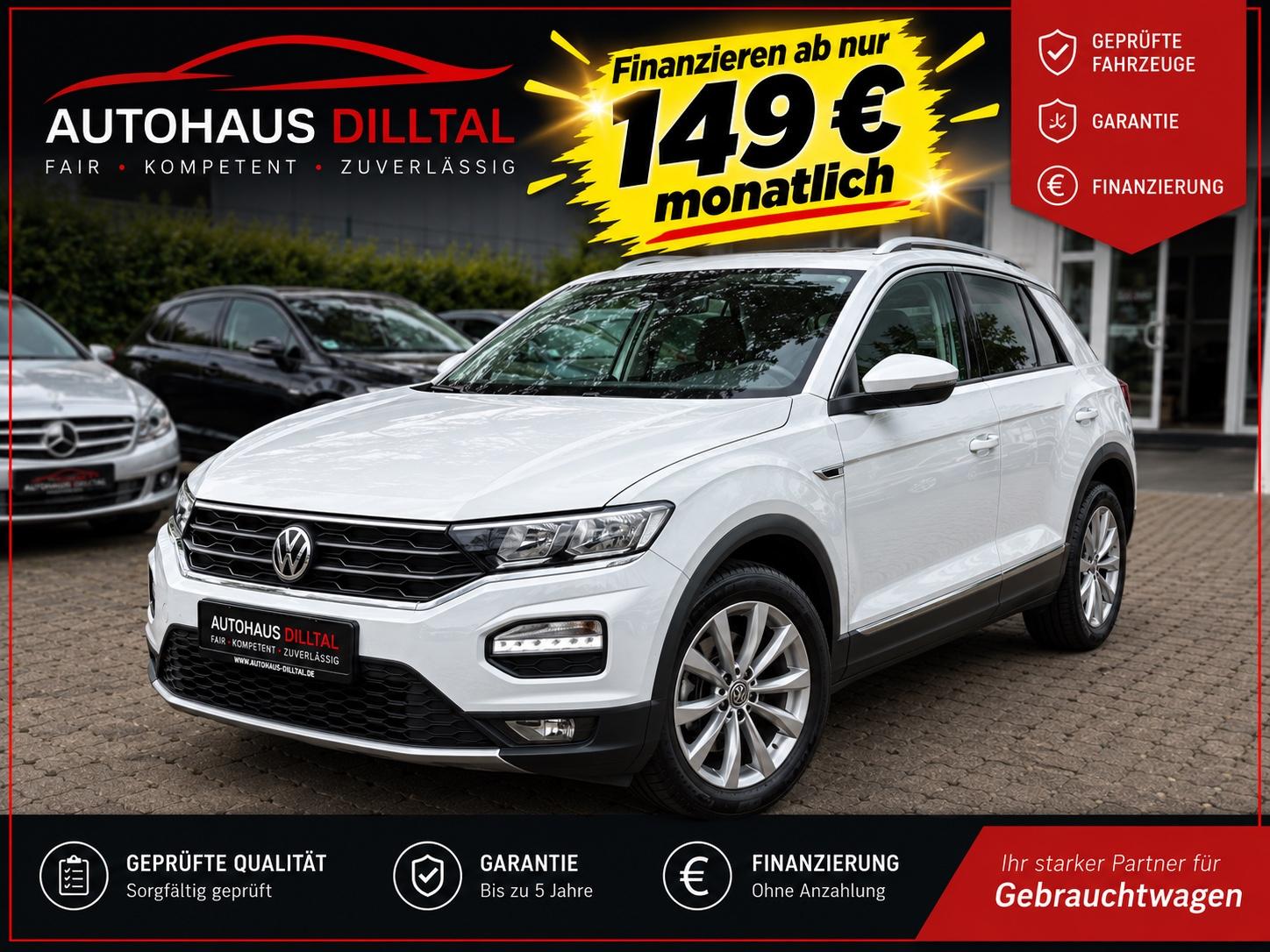 Volkswagen T-Roc Style ACC Spurhalteassistent, Parkhilfe