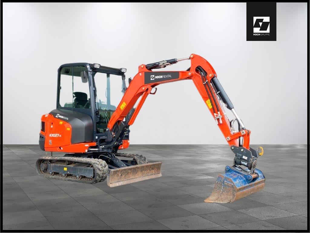 Kubota KX027-4 GL High Spec POWERTILT Minibagger U27