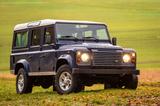 Land Rover Defender - blaue Land Rover Defender