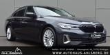 BMW 520 XD LUXURY/SHADOW/ LIVE/LASER/LEDER/CAR-PLAY/ - BMW mit Diesel-Antrieb: Grau