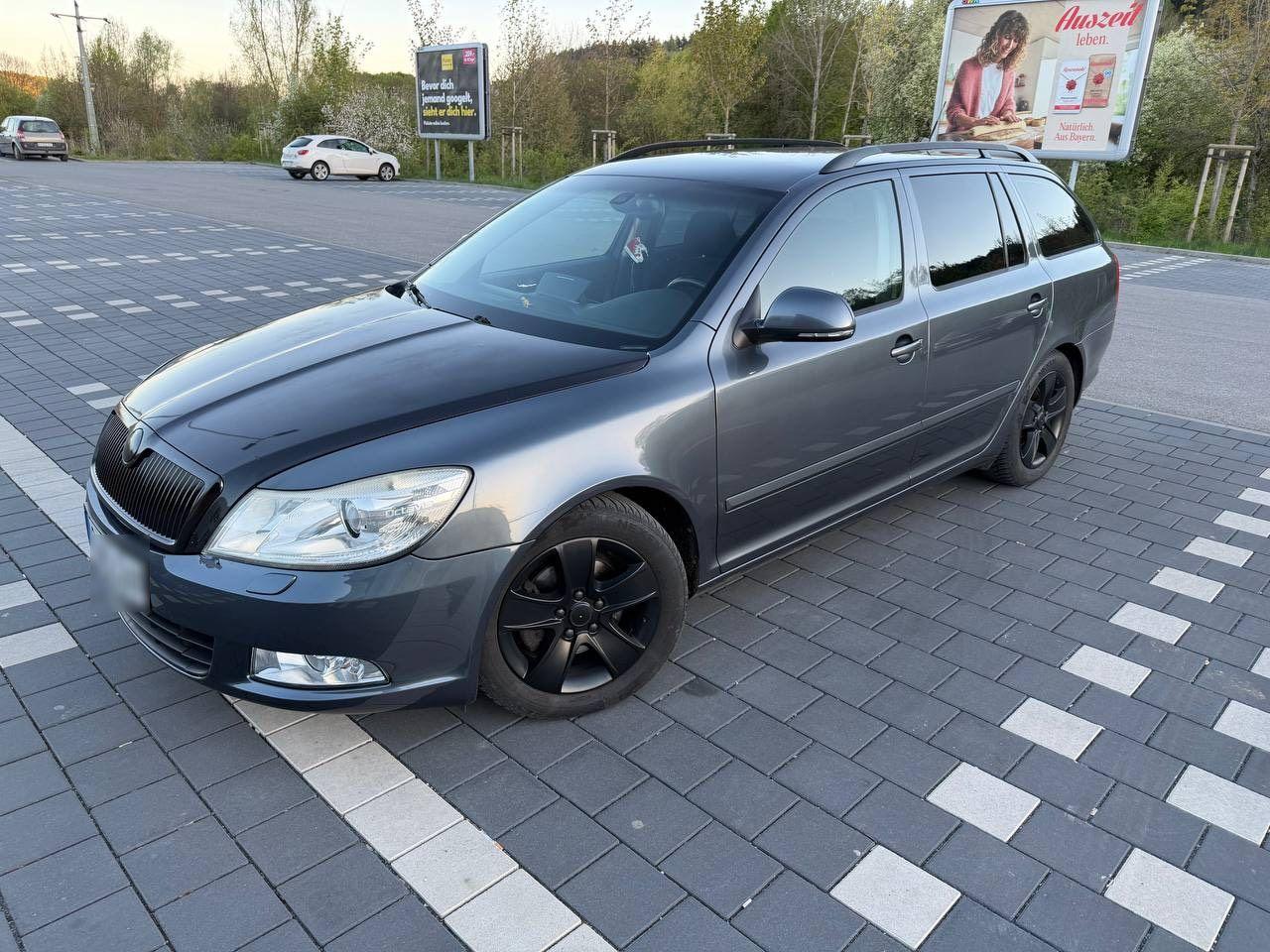 Skoda Octavia 2009 — rear view