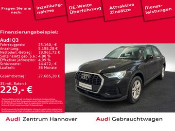 Audi Leasingangebot: Audi Q3 45 TFSIe Kamera LED virtual Navi