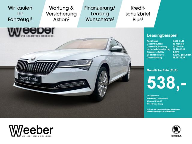 Skoda SUPERB COMBI 2.0 TDI DSG Style Navi LED Kamera