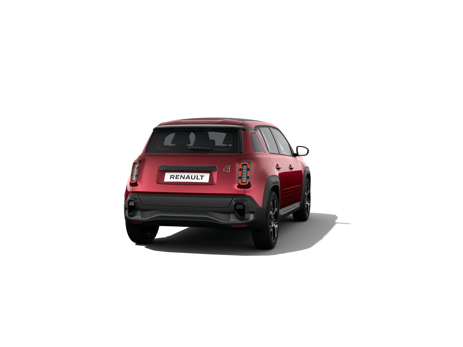 Fahrzeugabbildung Renault R 4 Techno "plein sud" 150 Comfort Range - mit KI generiert/bearbeitet