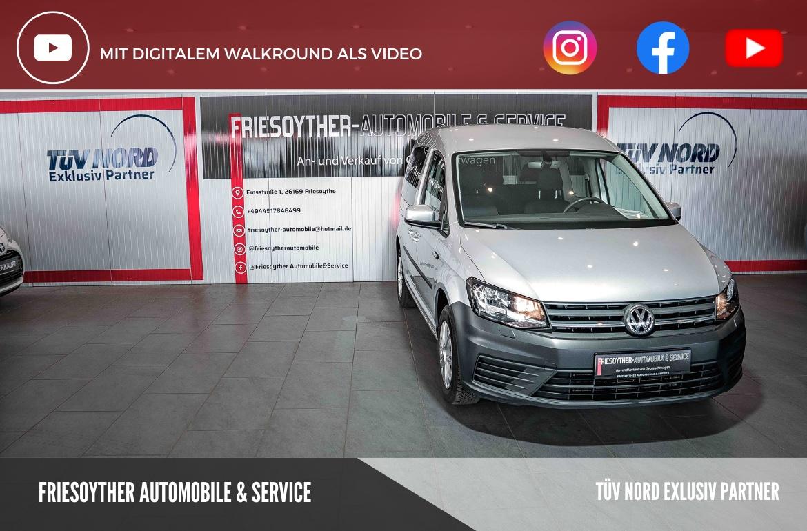 Volkswagen Caddy 2.0 TDI BMT Navi AHK Tempomat Einparkhilfe