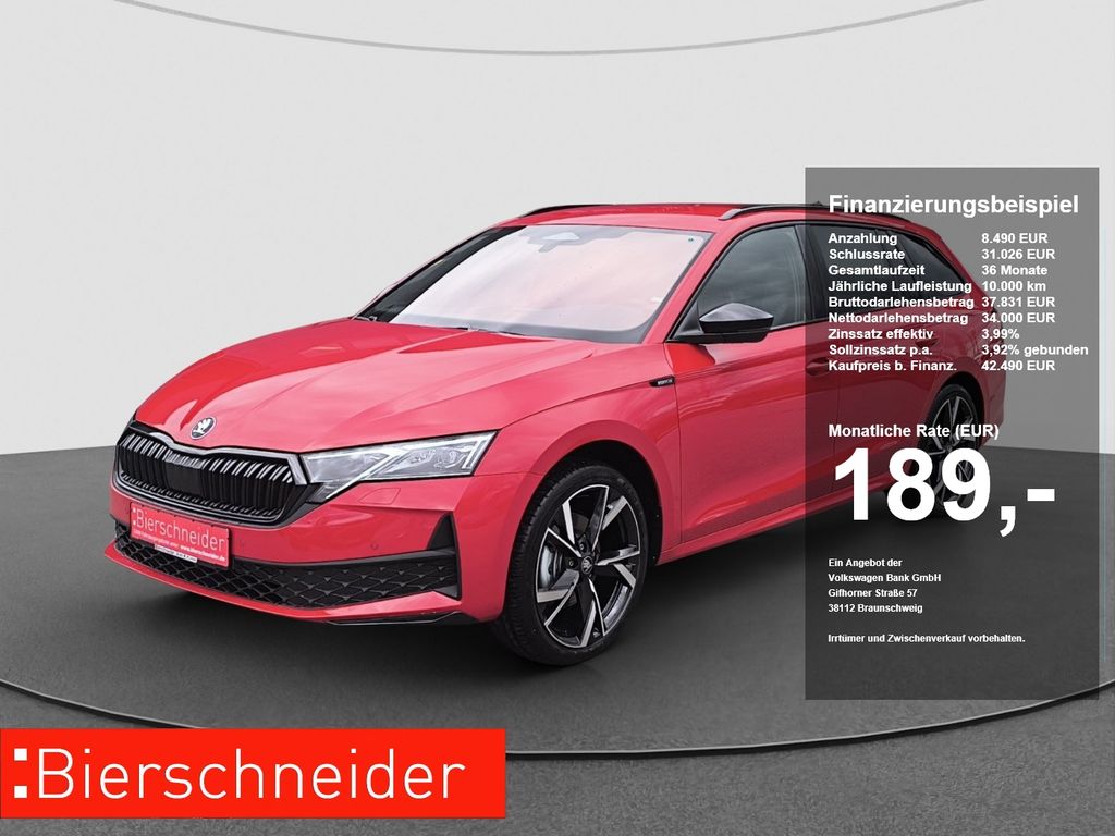 Octavia Combi 2.0 TSI DSG 4x4 Sportline AHK NAV