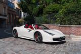 Ferrari 458 Spider - weiße Ferrari 458