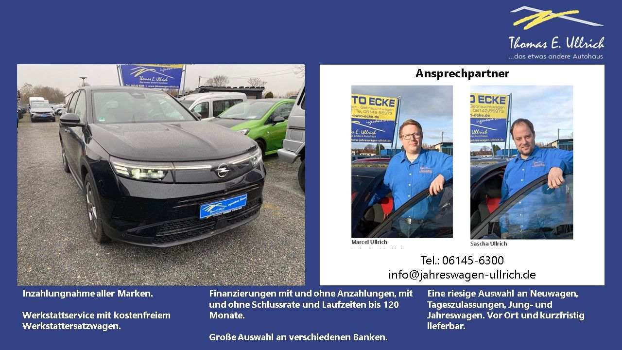 Fahrzeugabbildung Opel Grandland GS MHeV AT Navigation+Sitzheizung+Rück