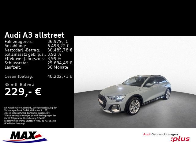A3 allstreet 40 TFSI e LED+KAMERA+HUD+VCP+AHK+