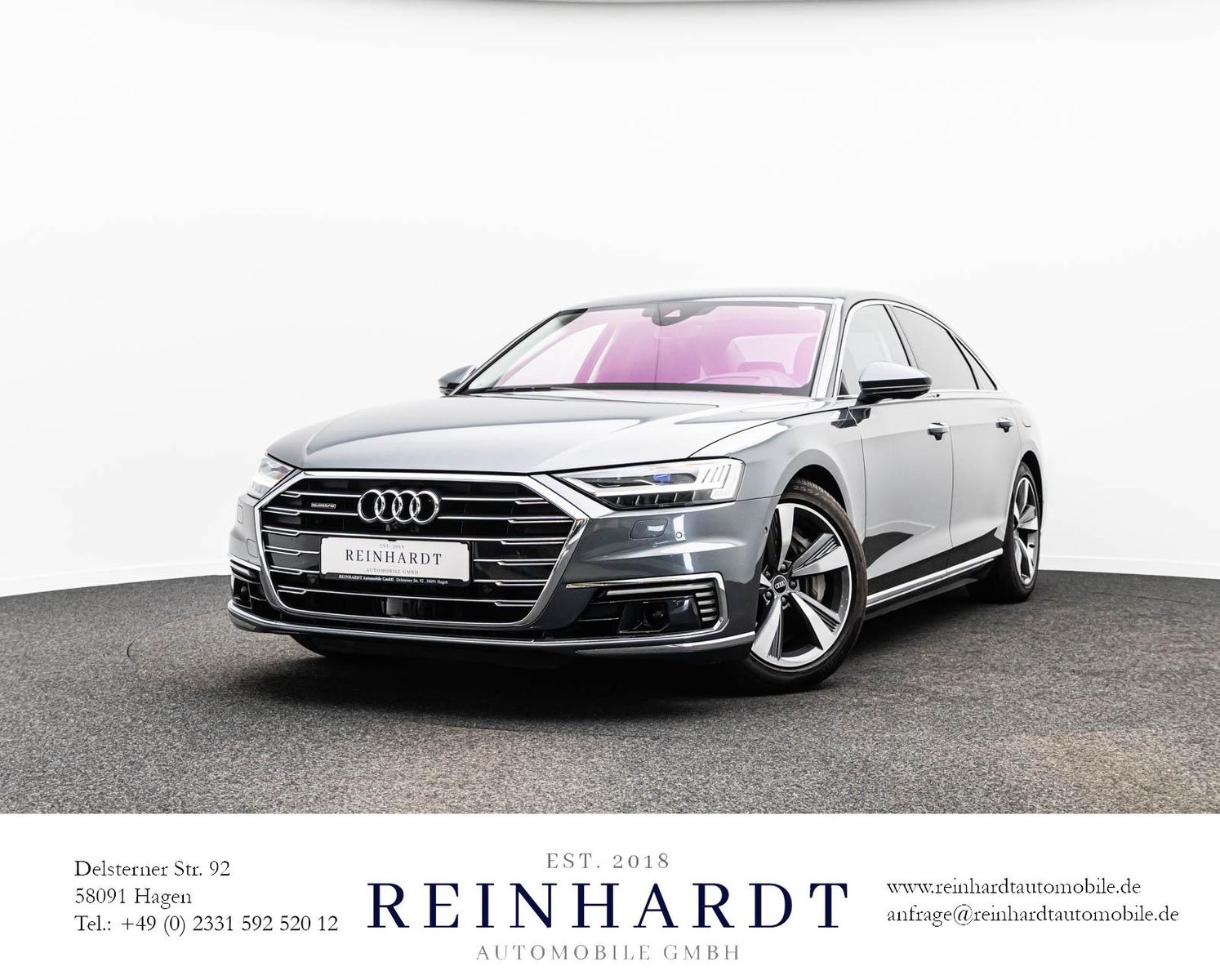 Audi A8 L 60TFSIe Q LASER ACC HuD 360° SIDE RSR OLED foto 5