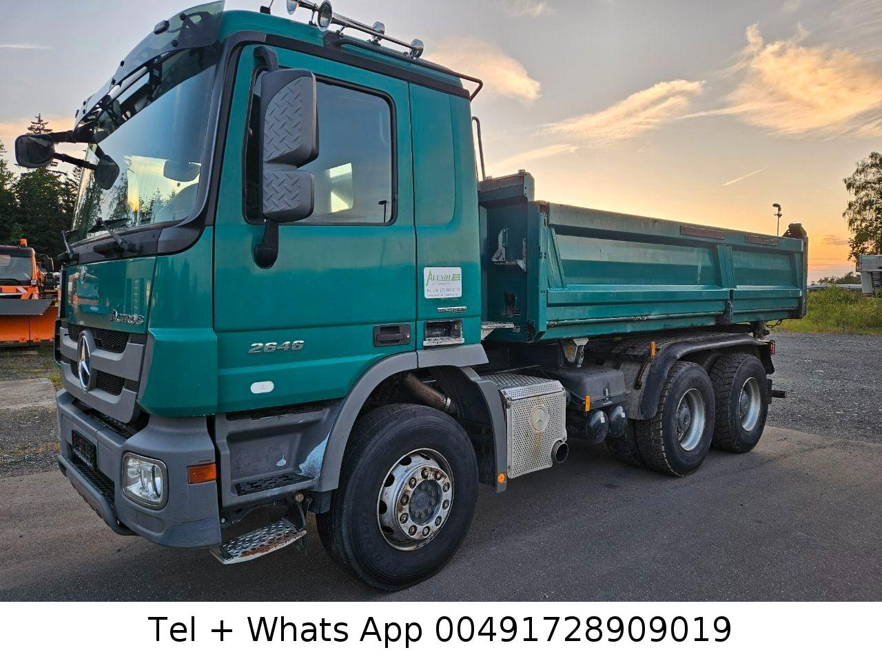 Mercedes-Benz 2646 6x4 Bordmatik BB