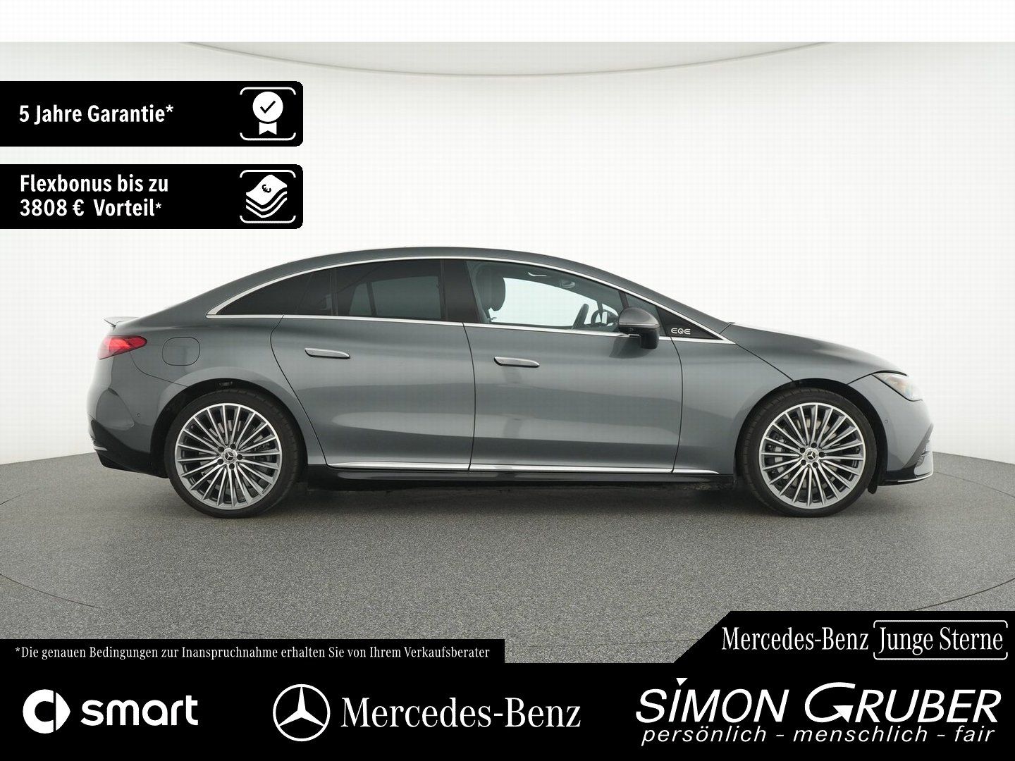 Fahrzeugabbildung Mercedes-Benz EQE 300 AMG Pano Airmatic Leder DigiLight Ambi+