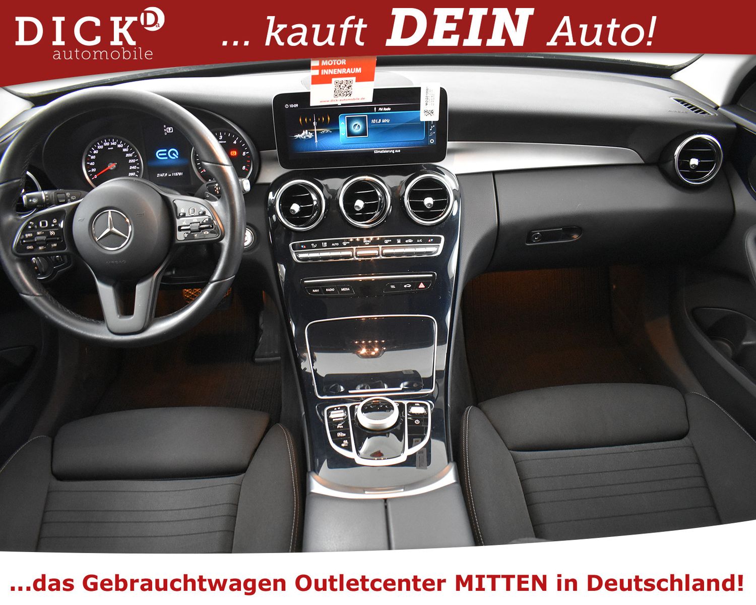 MERCEDES-BENZ C300de 9G Avantg NAVI+STNDHZ+KAMER+TEMP+AHK+18" - Image 8
