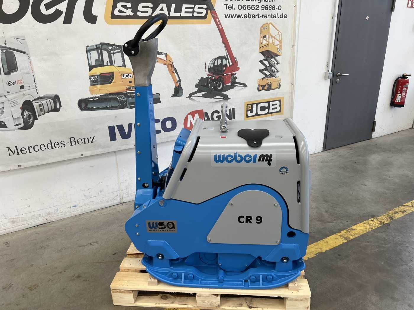 Fahrzeugabbildung Weber Weber CR 9 WSA Hatz-Diesel / 743 kg Rüttelplatte