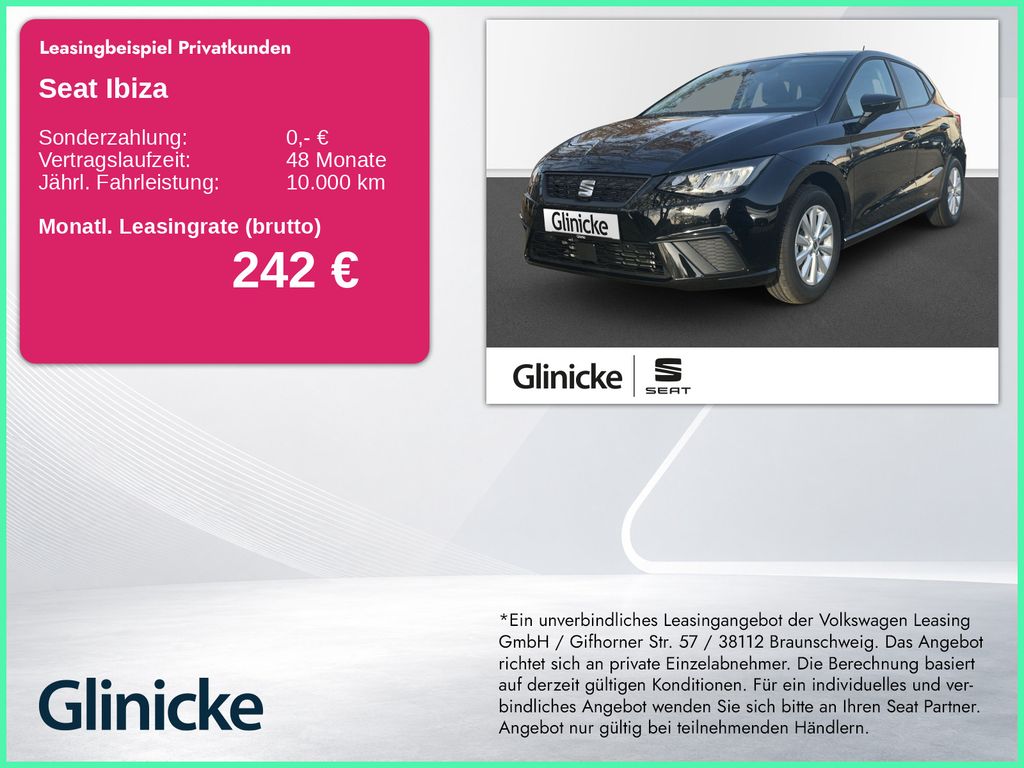 Ibiza 1.0 TSI Style Navi Fulllink PDC