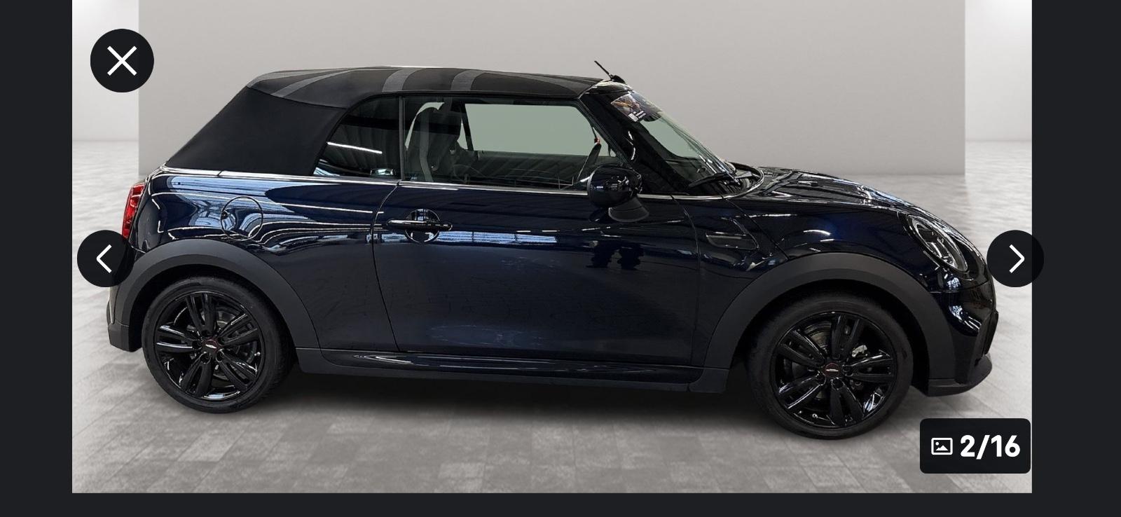 MINI Cooper CabrioJhonCooperWorksTrimLederTOP