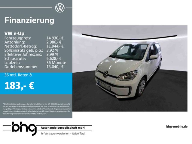 Volkswagen e-up Automatik CCS-Ladedose Fahrerassistenzpaket