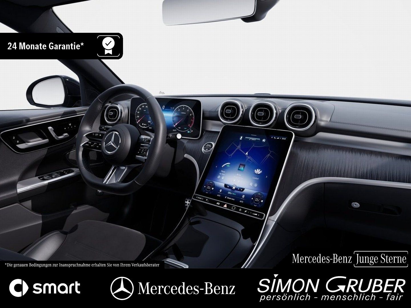 Fahrzeugabbildung Mercedes-Benz C 200 AMG Night Pano Memory AdvSound 19Zoll