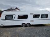 Dethleffs Camper 730 FKR Snow Plus - Dethleffs Heckgarage Wohnwagen