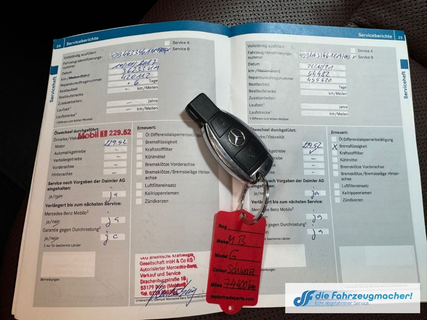 Fahrzeugabbildung Mercedes-Benz G 350 Station Brabus AHK Navi Leder Memory Sitze