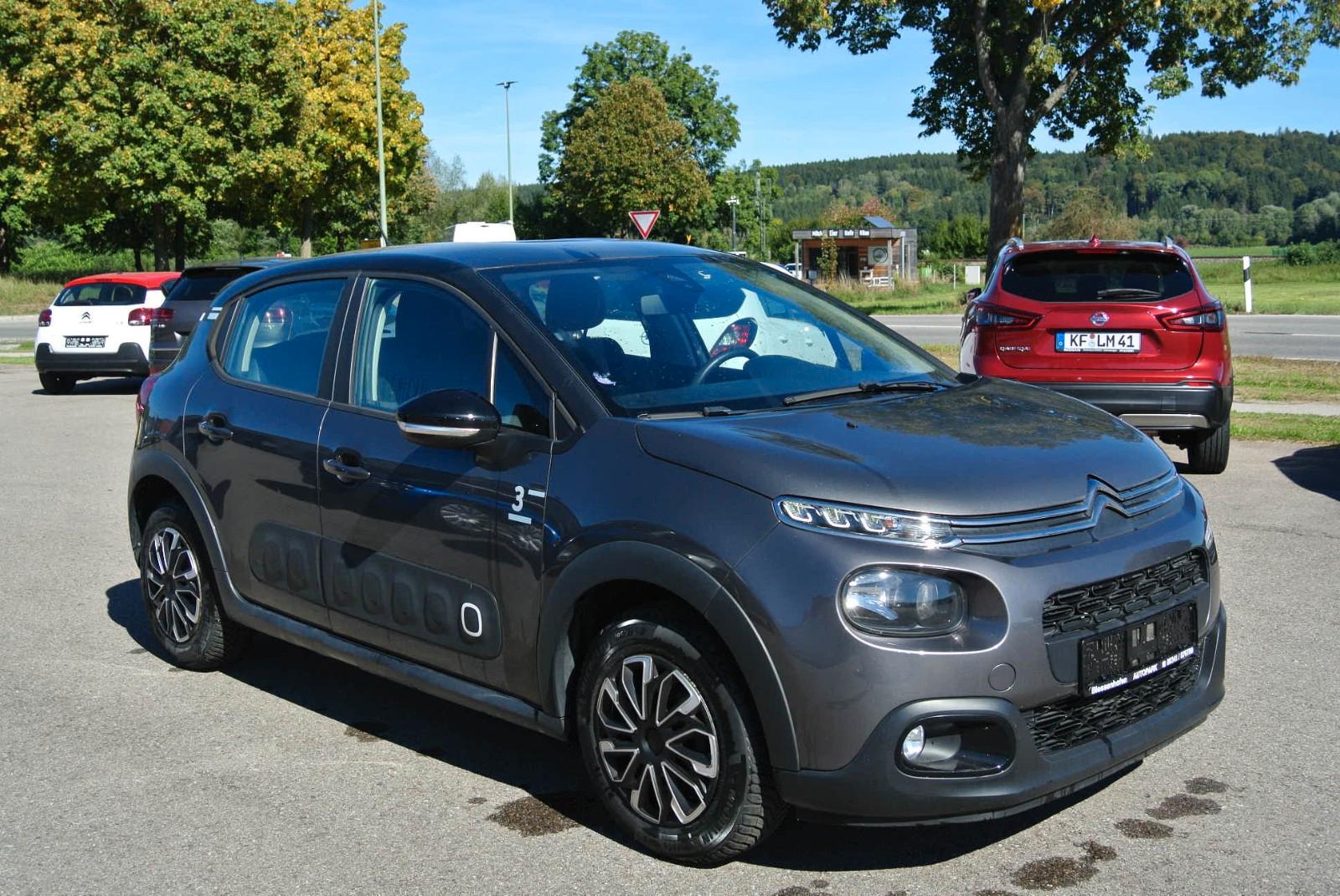 Citroën C3 Feel,Navy,Garantie ,8-Fach bereift