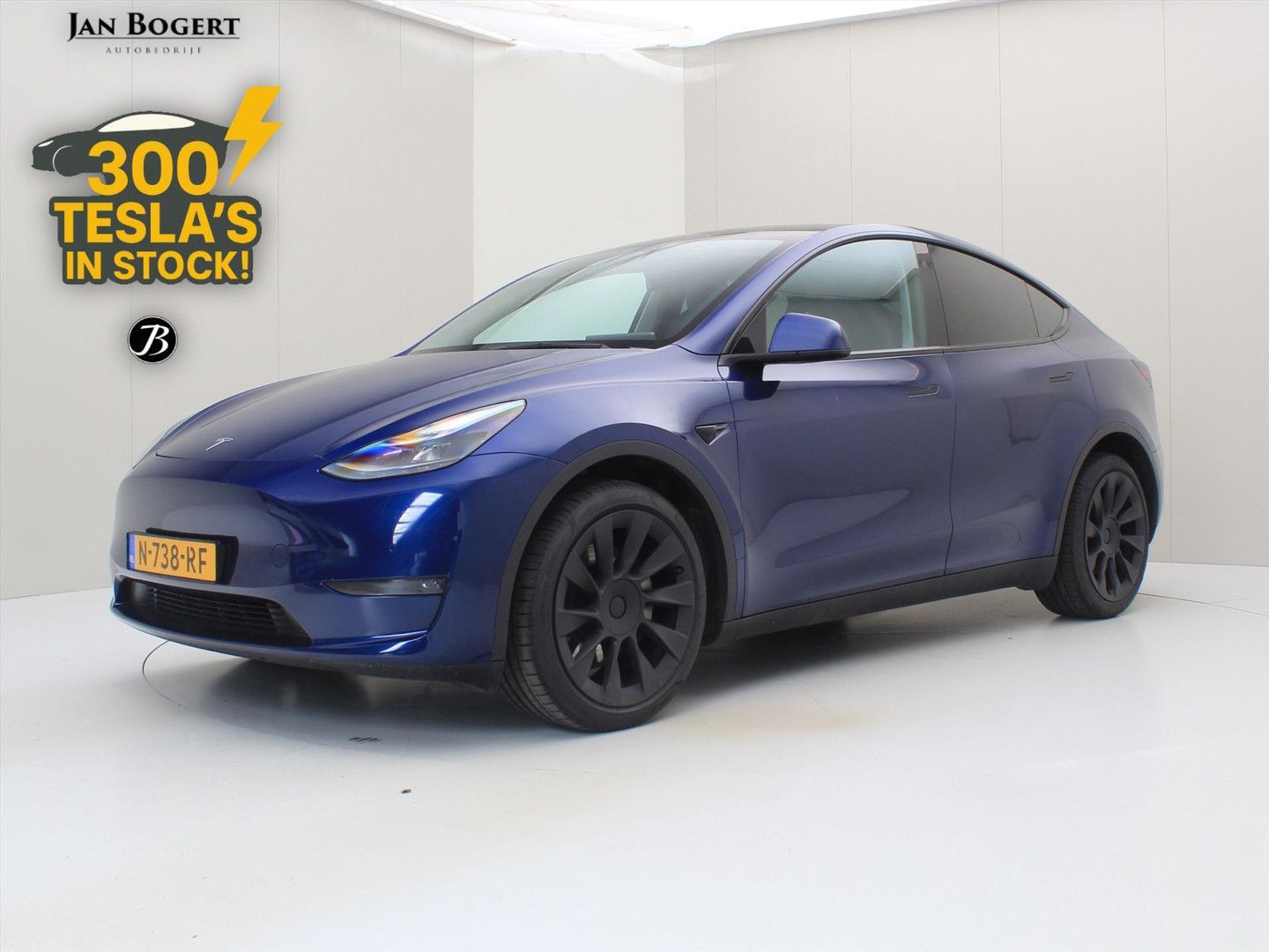 TESLA Model Y Long Range AWD 75kWh 351pk 91.2% SoH [ A