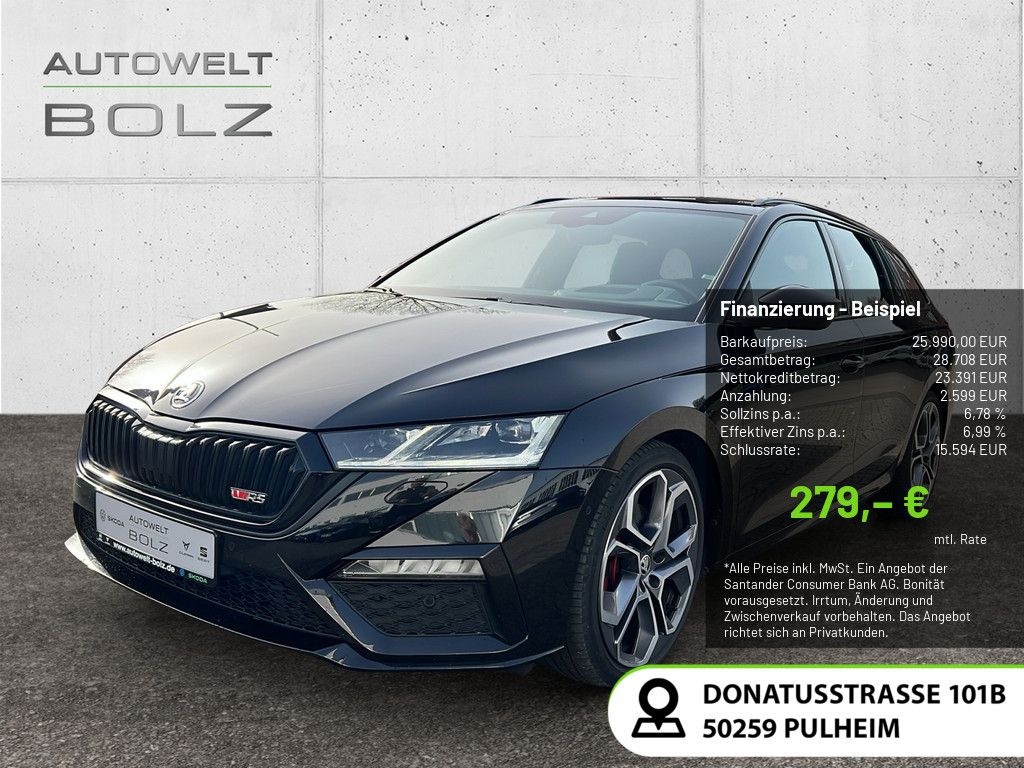 Skoda Octavia Combi 2.0 TDI RS Plus LED KAMERA NAVI