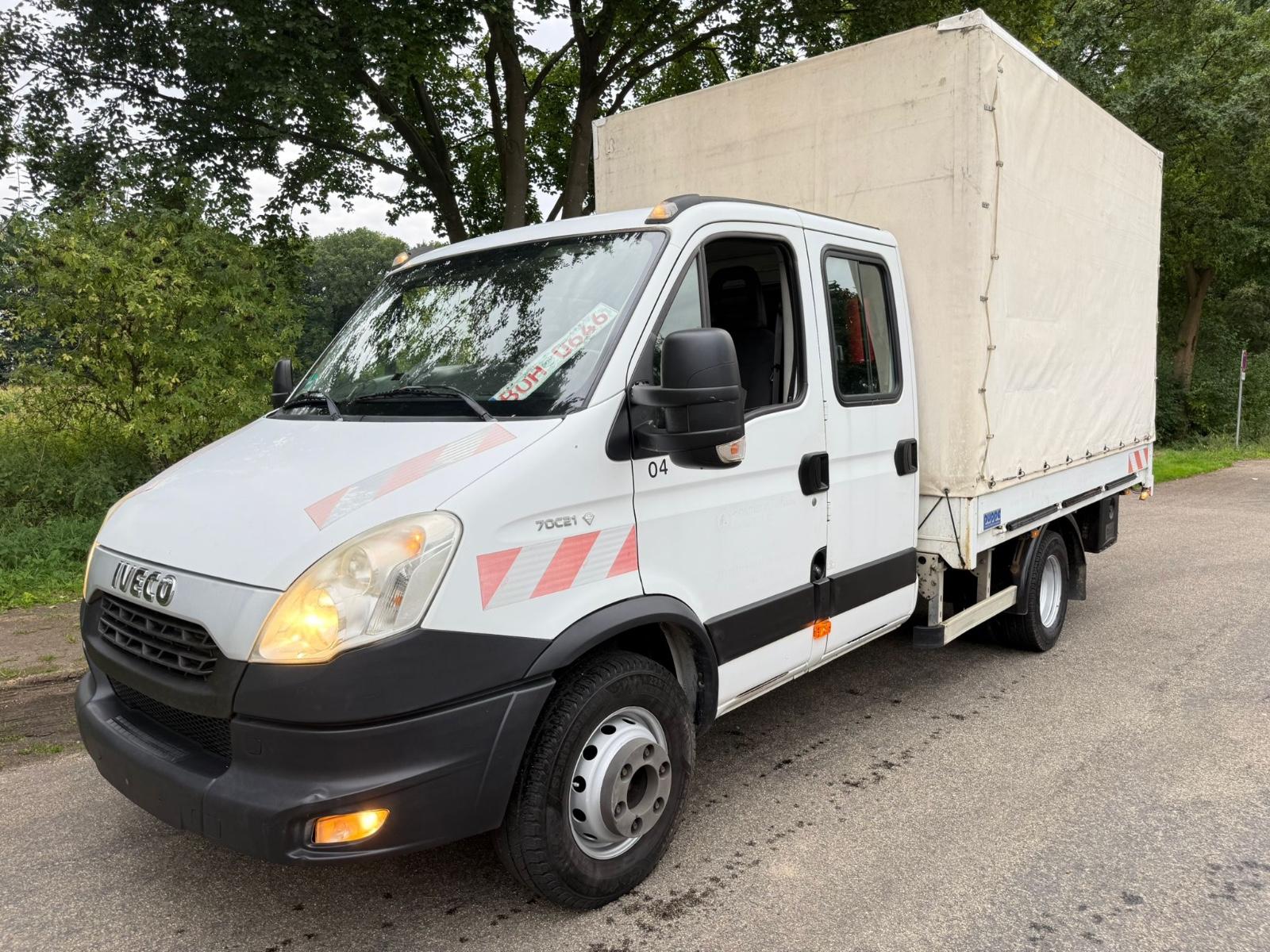 Iveco Daily*70C21*Doka-Pritsche-Plane*Maxi-XXL*3.0 HPI