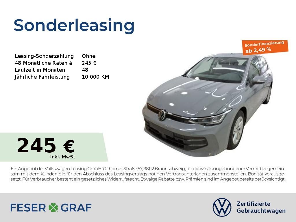 Volkswagen Golf 8 Life 1.5 TSI APP AHK LED SiHz