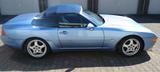 Porsche 968 Cabriolet, neues Verdeck frisch vom Sattler - blaue Porsche 968